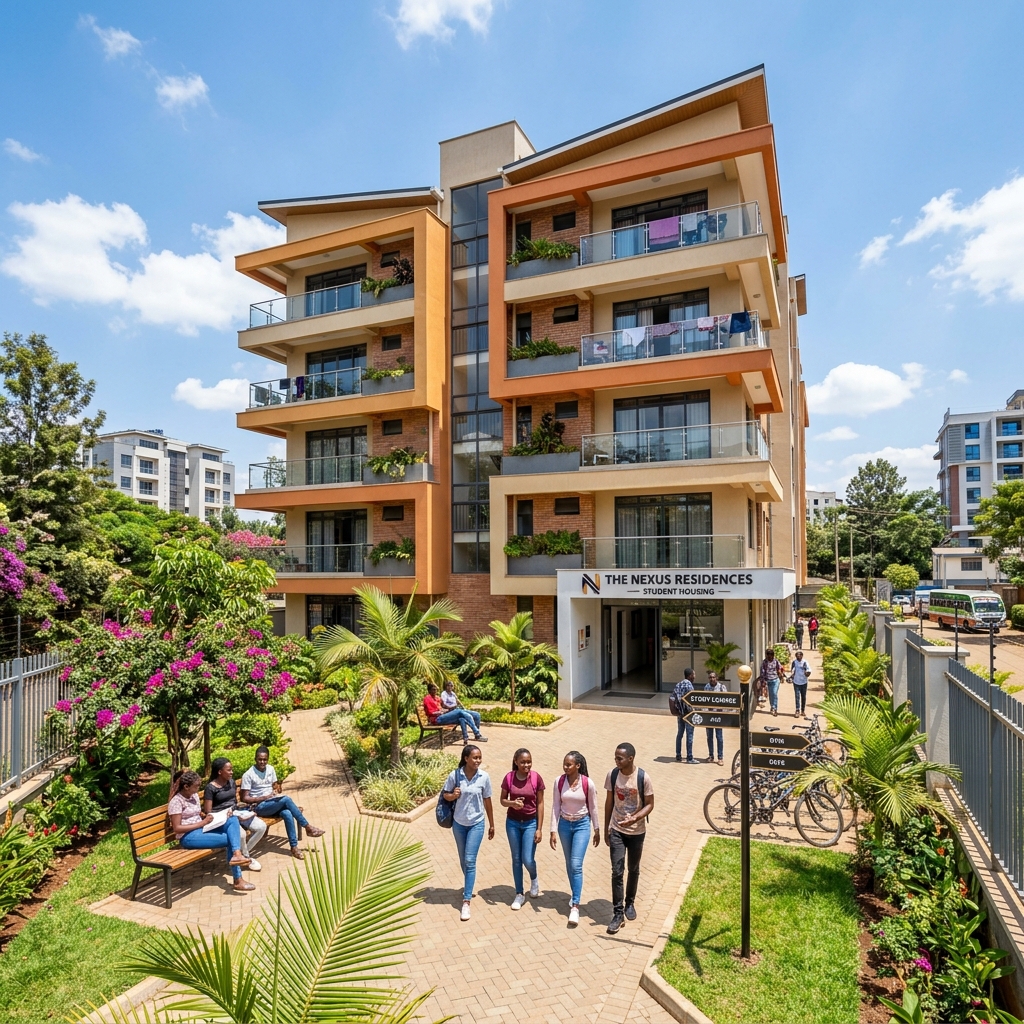Modern Student Living in Kenya